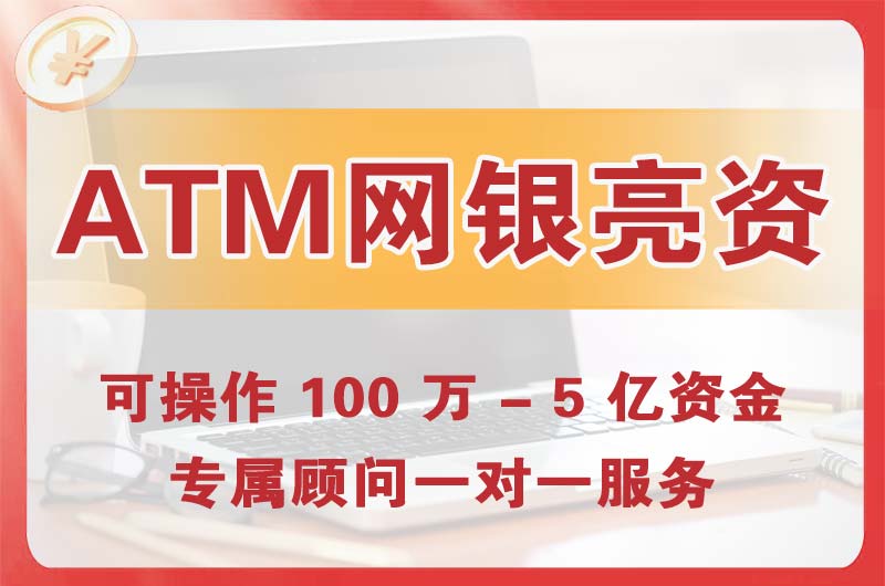 嘉善ATM机、网银亮资显账